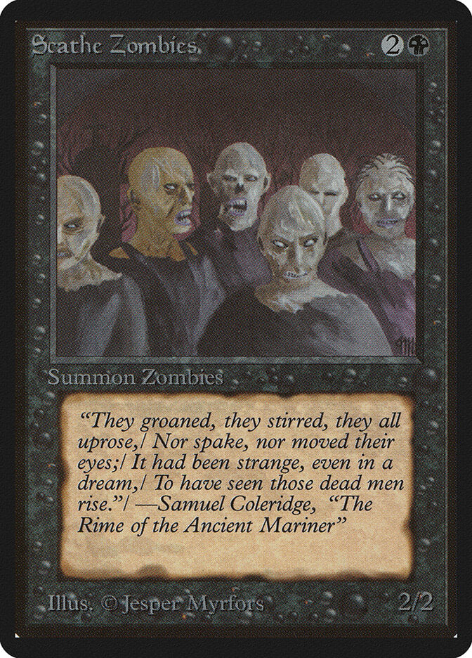 Scathe Zombies (126) - Limited Edition Beta (LEB)
