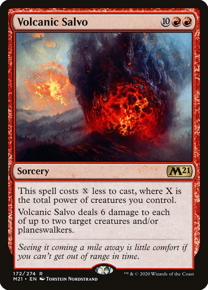 Volcanic Salvo (172) - Core Set 2021 (M21)