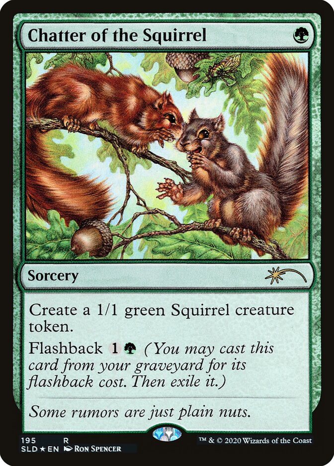 Chatter of the Squirrel (195) - Secret Lair Drop (SLD)