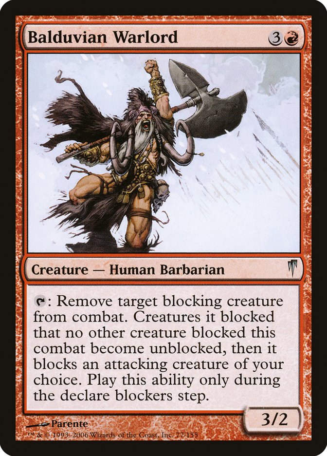 Balduvian Warlord (77) - Coldsnap (CSP)