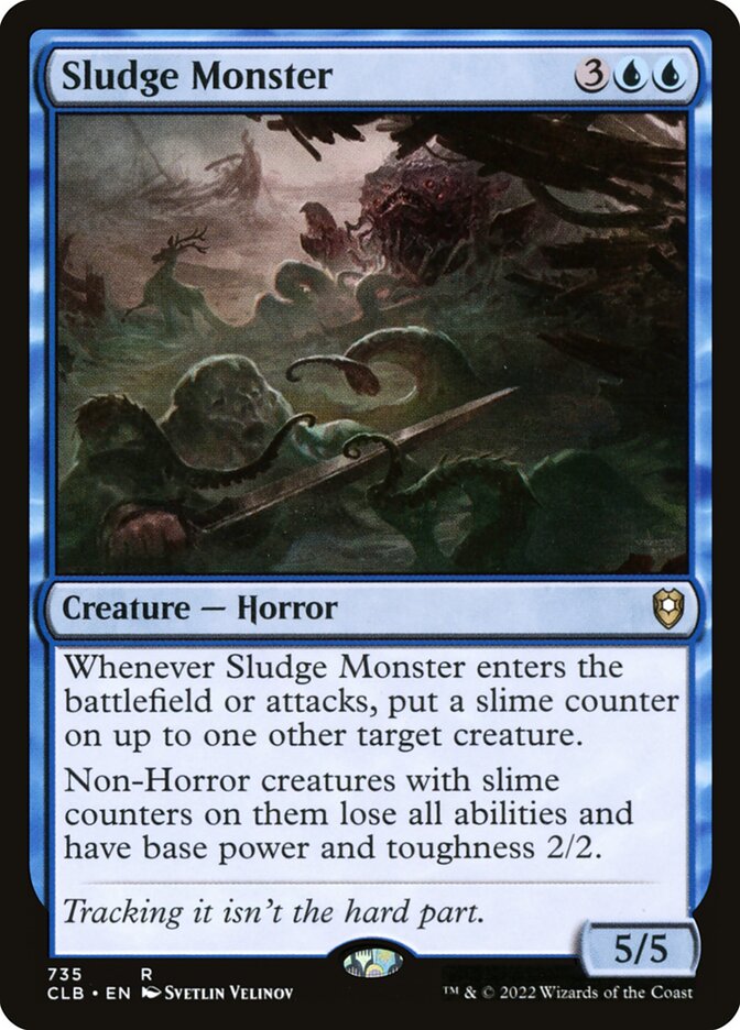Sludge Monster (735) - Commander Legends: Battle for Baldur's Gate (CLB)