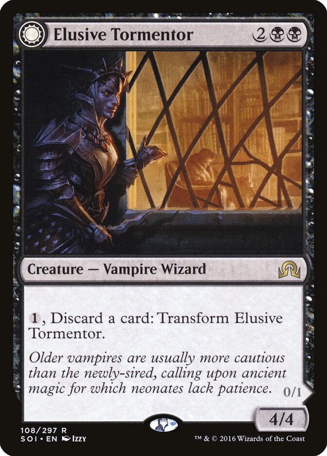 Elusive Tormentor // Insidious Mist (108) - Shadows over Innistrad (SOI)