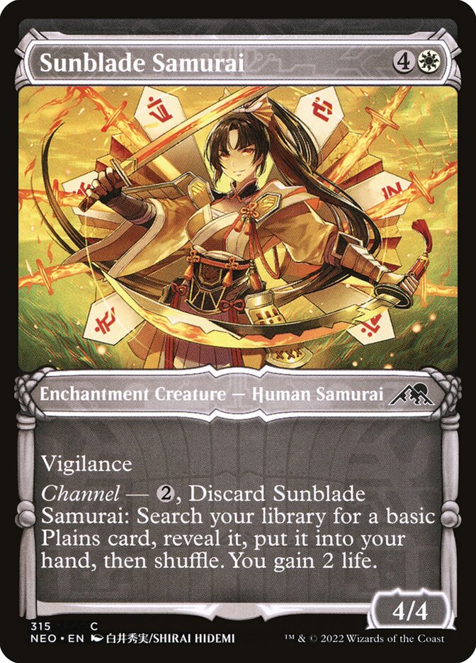 Sunblade Samurai (315) - Kamigawa: Neon Dynasty (NEO)