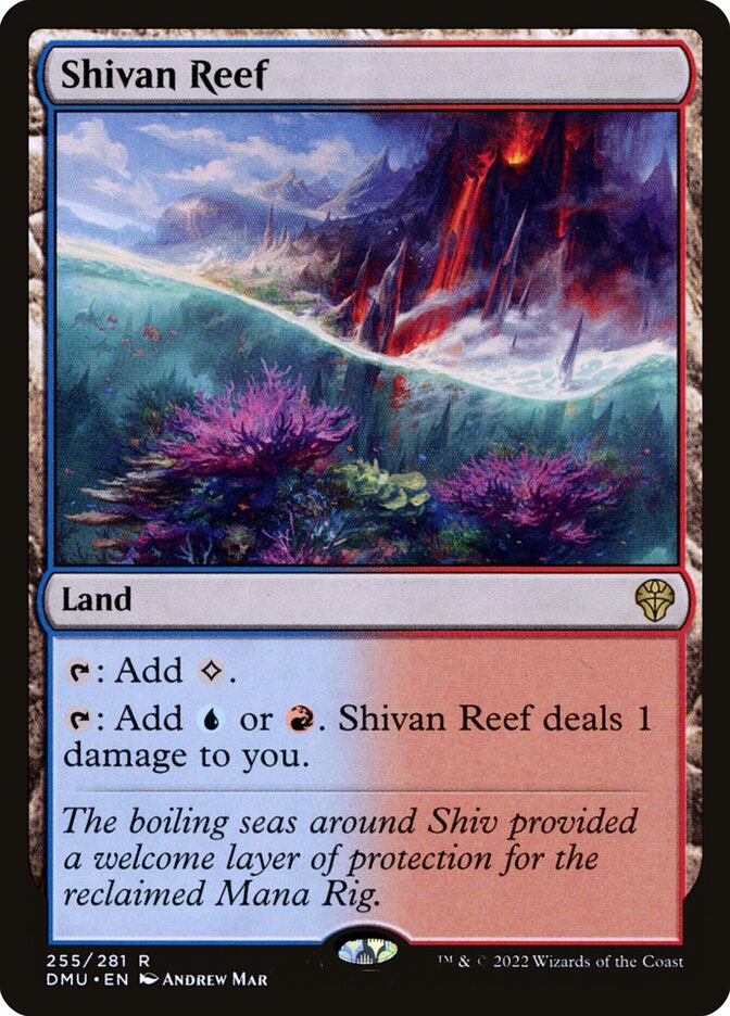 Shivan Reef (255) - Dominaria United (DMU)