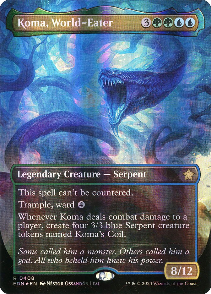 Koma, World-Eater (408) - Foundations (FDN)