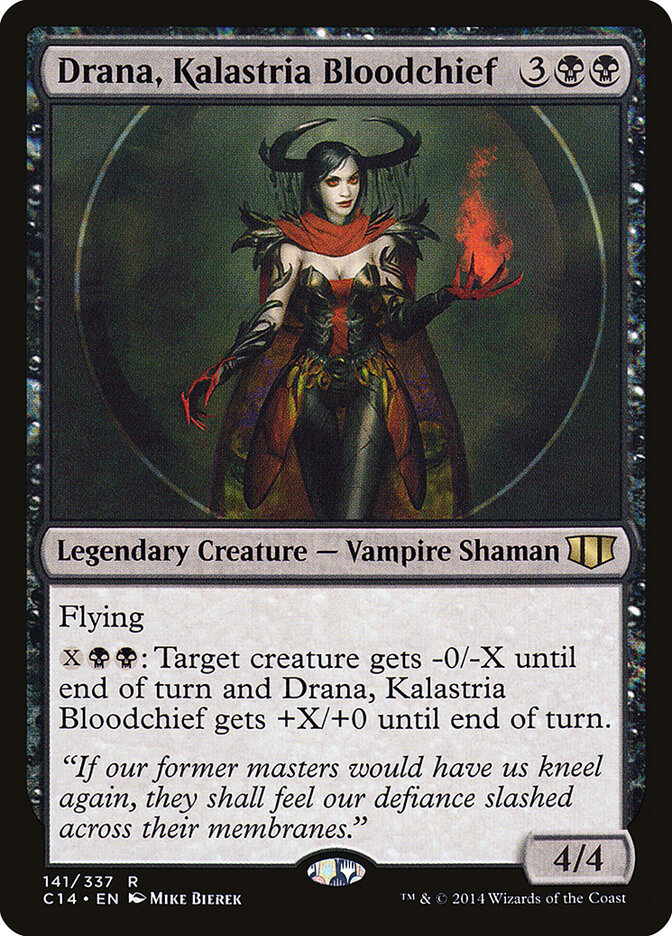 Drana, Kalastria Bloodchief (141) - Commander 2014 (C14)
