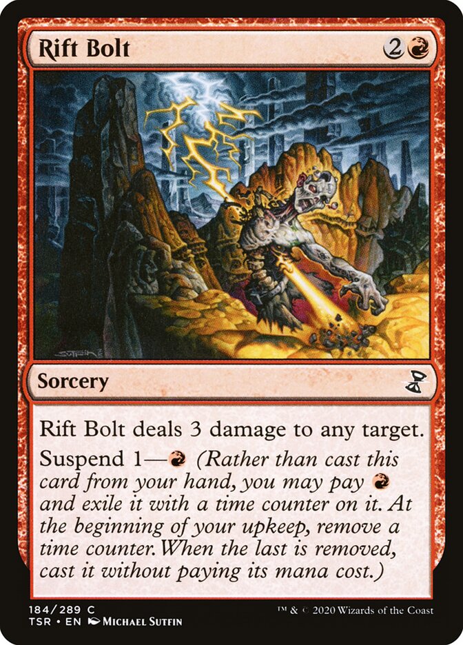 Rift Bolt (184) - Time Spiral Remastered (TSR)