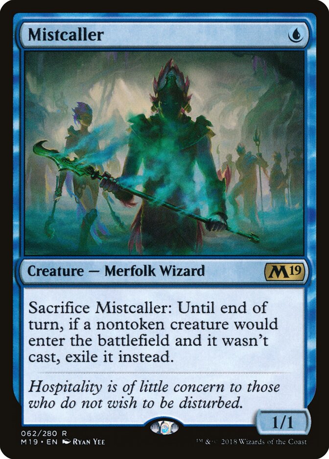 Mistcaller (62) - Core Set 2019 (M19)