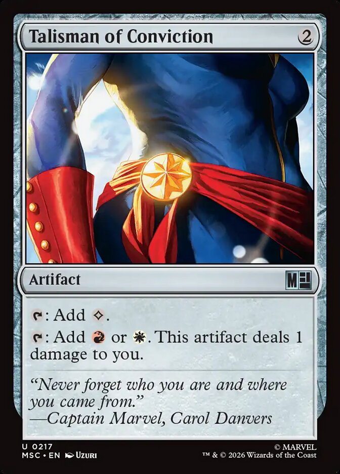 Talisman of Conviction (217) - Marvel Super Heroes Commander (MSC)