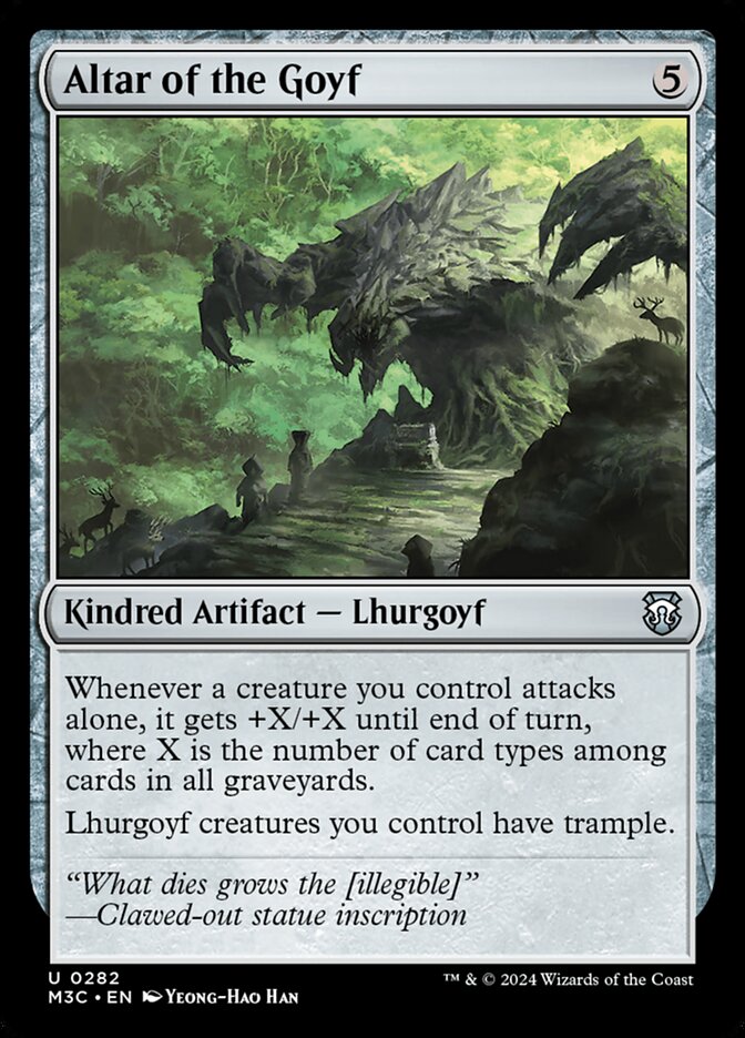 Altar of the Goyf (282) - Modern Horizons 3 Commander (M3C)