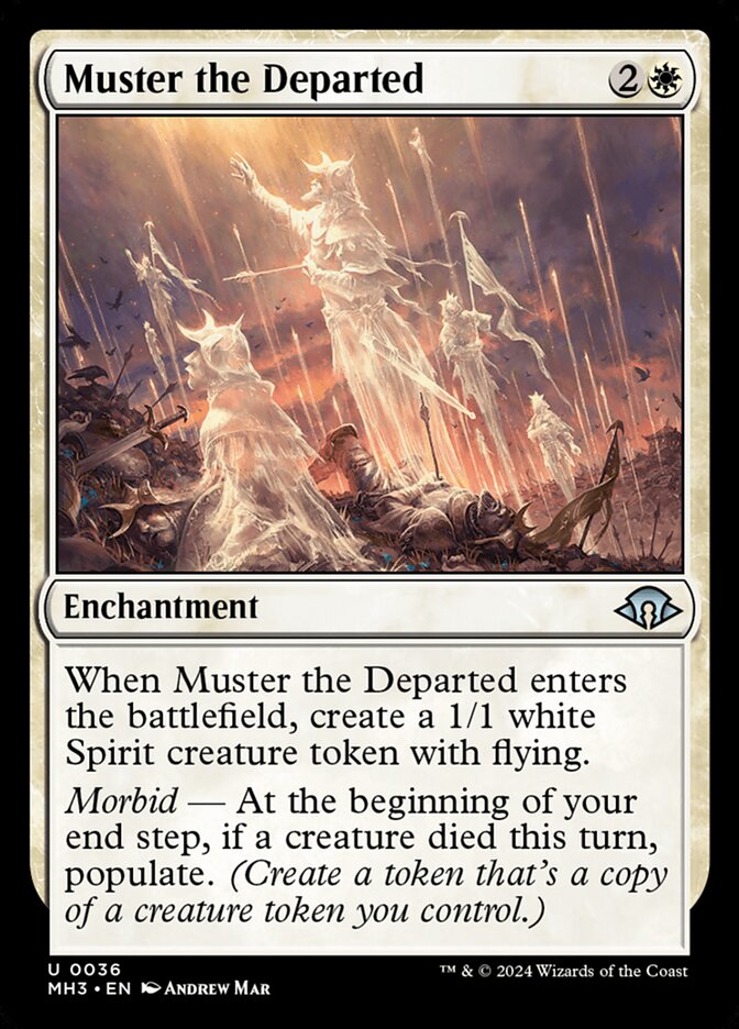 Muster the Departed (36) - Modern Horizons 3 (MH3)