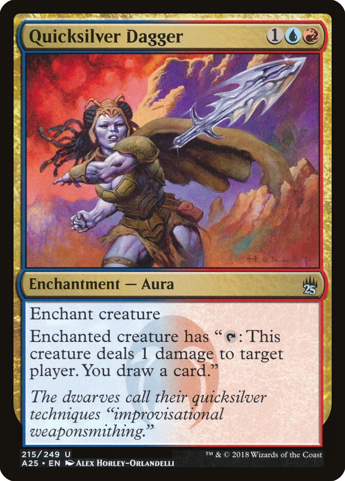 Quicksilver Dagger (215) - Masters 25 (A25)
