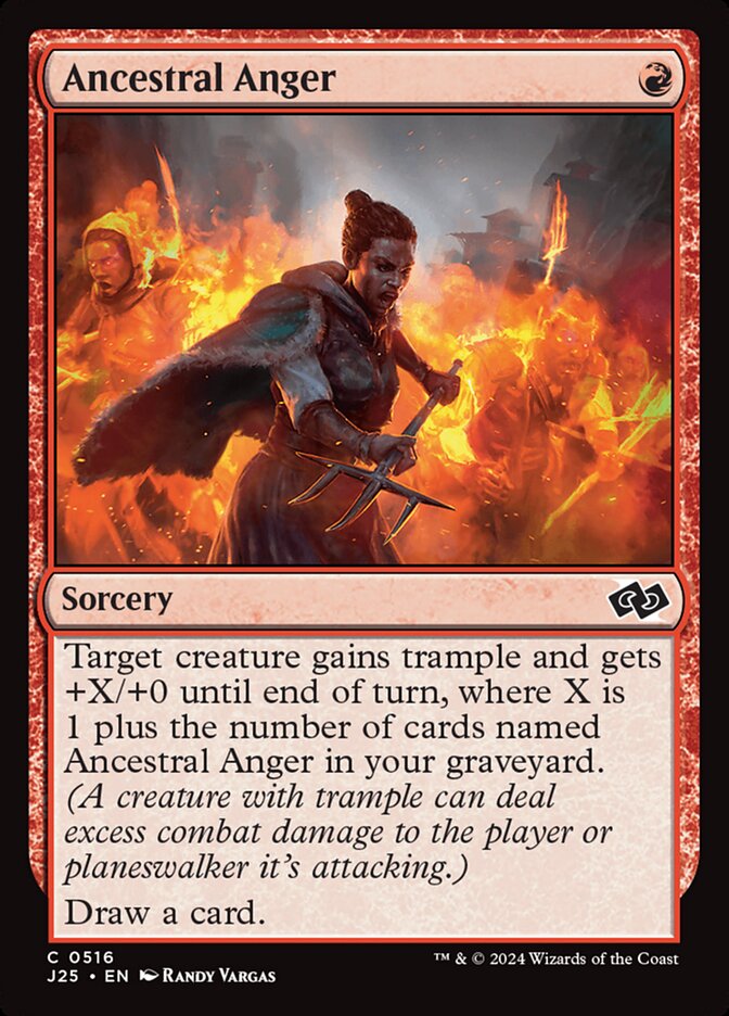 Ancestral Anger (516) - Foundations Jumpstart (J25)