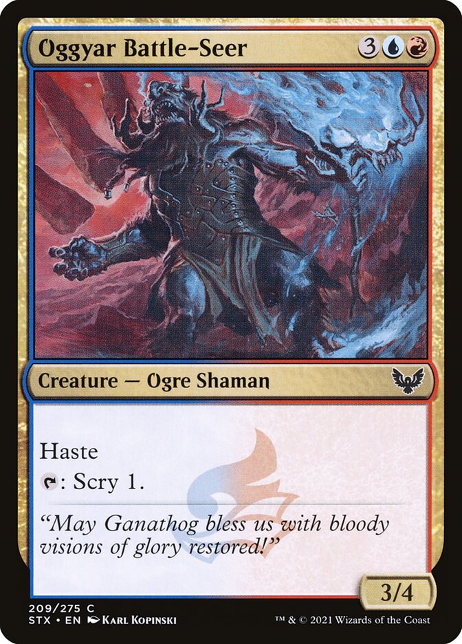Oggyar Battle-Seer (209) - Strixhaven: School of Mages (STX)