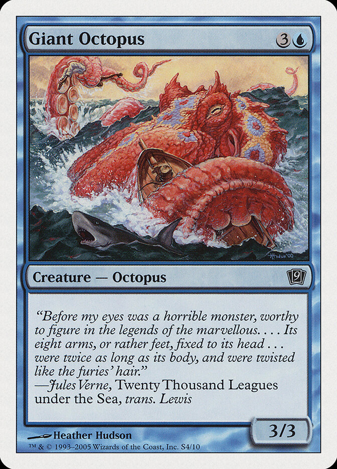 Giant Octopus (S4) - Ninth Edition (9ED)