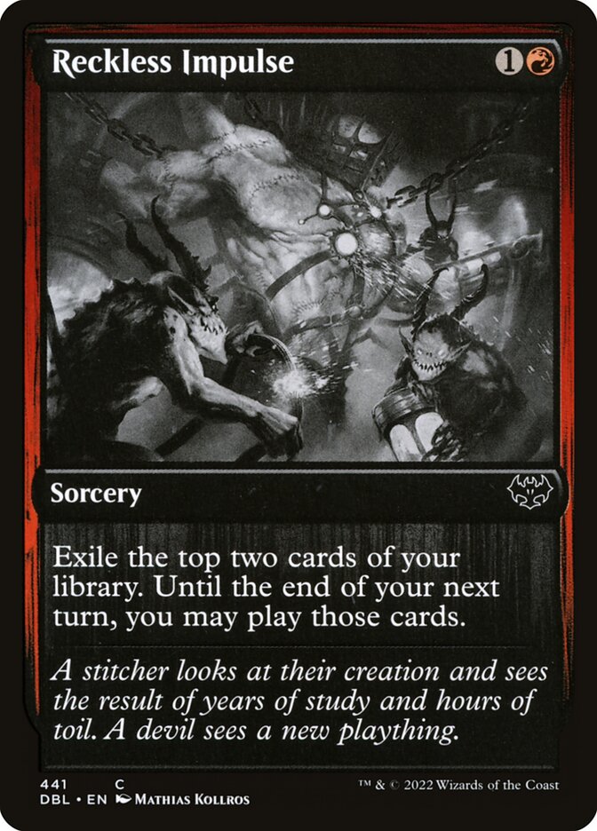 Reckless Impulse - Innistrad: Double Feature (DBL)