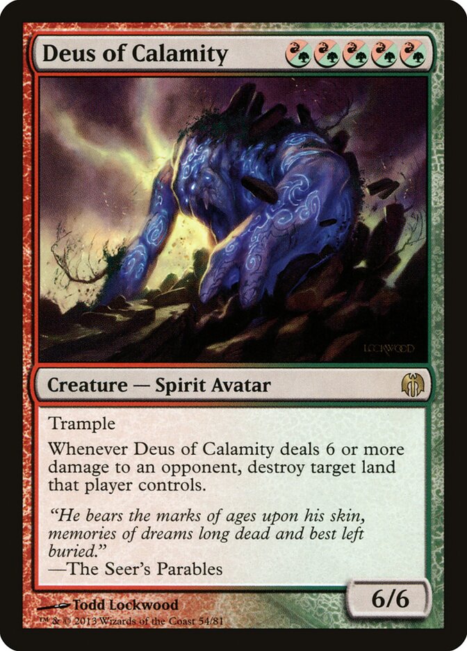 Deus of Calamity (54) - Duel Decks: Heroes vs. Monsters (DDL)