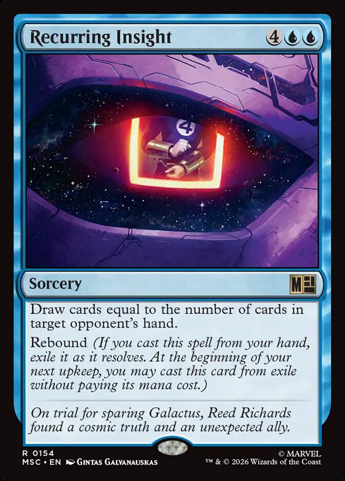 Recurring Insight (154) - Marvel Super Heroes Commander (MSC)