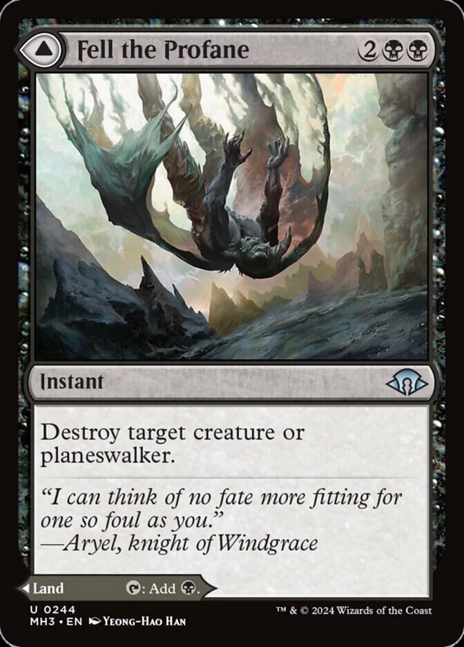 Fell the Profane // Fell Mire (244) - Modern Horizons 3 (MH3)