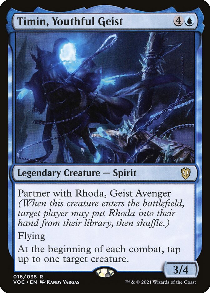 Timin, Youthful Geist (16) - Crimson Vow Commander (VOC)