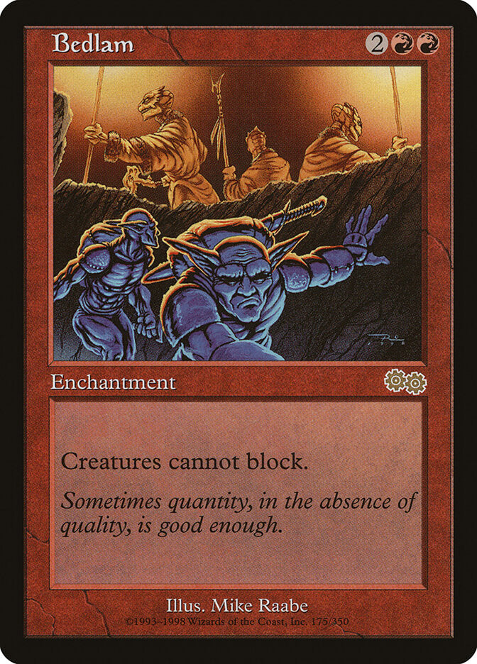 Bedlam (175) - Urza's Saga (USG)