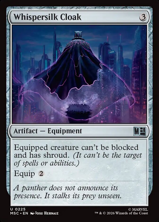 Whispersilk Cloak (225) - Marvel Super Heroes Commander (MSC)