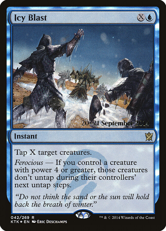 Icy Blast (42s) - Khans of Tarkir Promos (PKTK)
