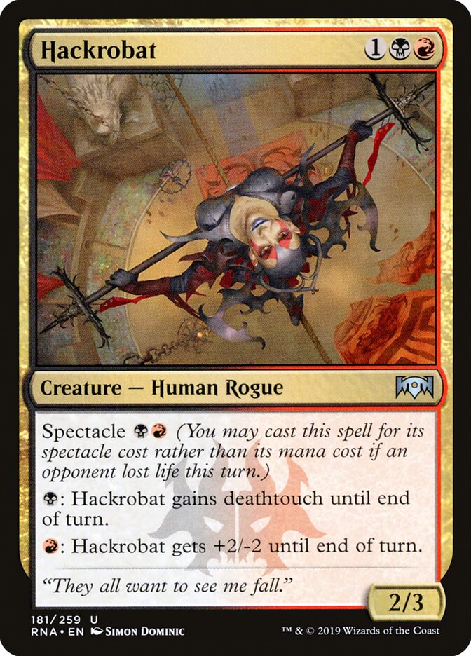 Hackrobat (181) - Ravnica Allegiance (RNA)