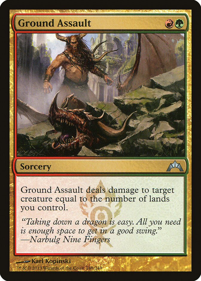 Ground Assault (168) - Gatecrash (GTC)