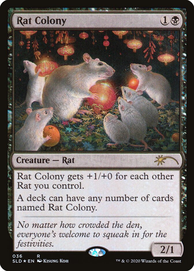 Rat Colony (36) - Secret Lair Drop (SLD)