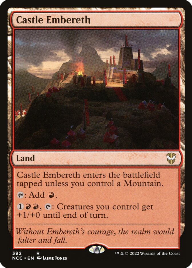 Castle Embereth (392) - New Capenna Commander (NCC)