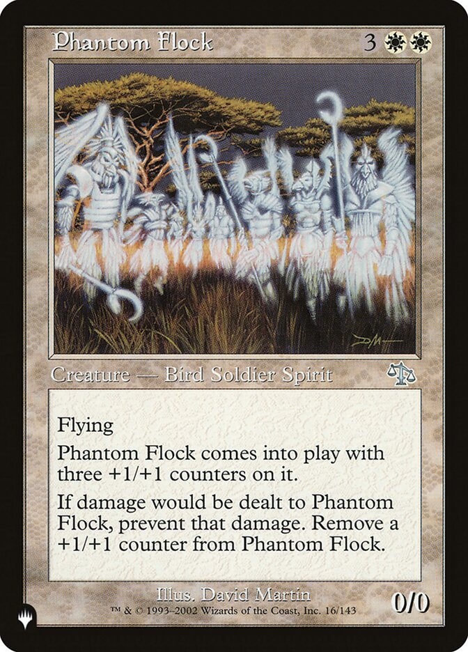 Phantom Flock (JUD-16) - The List (PLST)