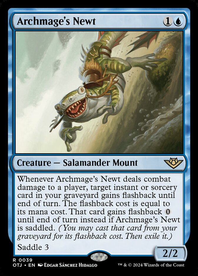 Archmage's Newt (39) - Outlaws of Thunder Junction (OTJ)