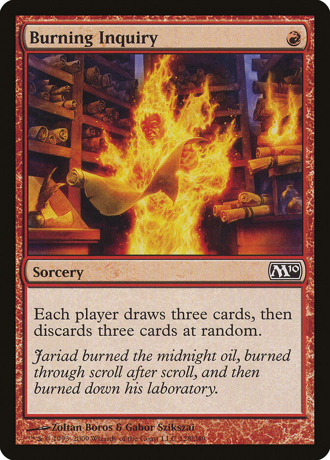 Burning Inquiry (128) - Magic 2010 (M10)