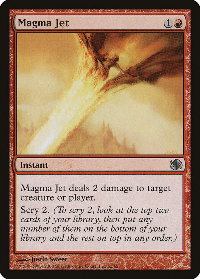 Magma Jet (52) - Duel Decks: Jace vs. Chandra (DD2)