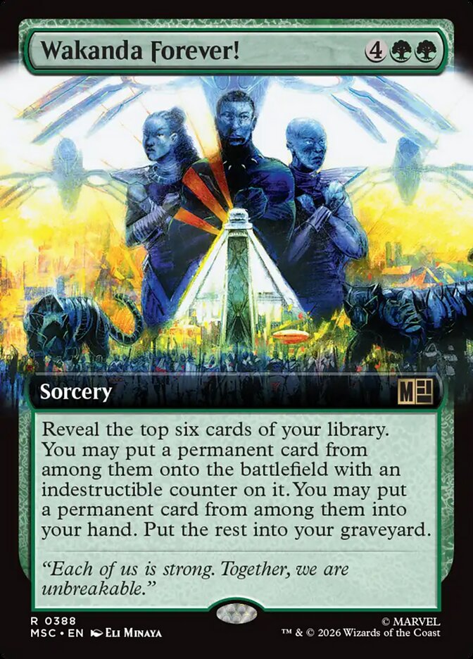 Wakanda Forever! (388) - Marvel Super Heroes Commander (MSC)