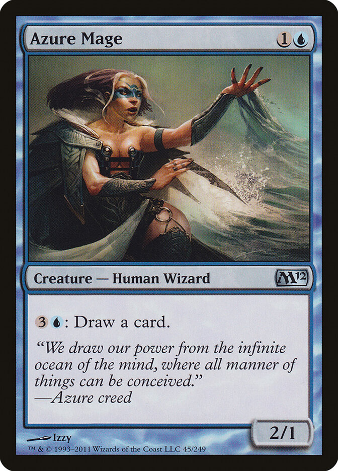 Azure Mage (45) - Magic 2012 (M12)