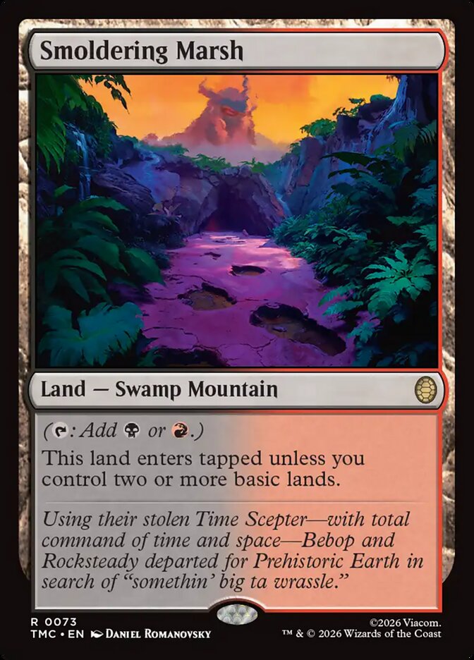 Smoldering Marsh (73) - Teenage Mutant Ninja Turtles Eternal (TMC)