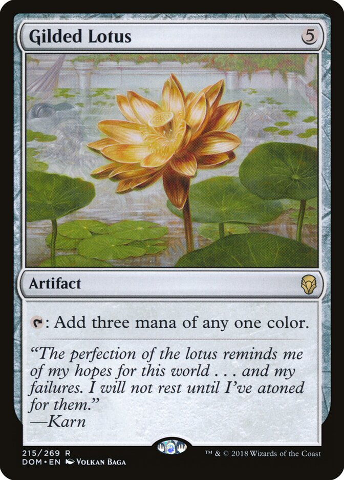 Gilded Lotus (215) - Dominaria (DOM)
