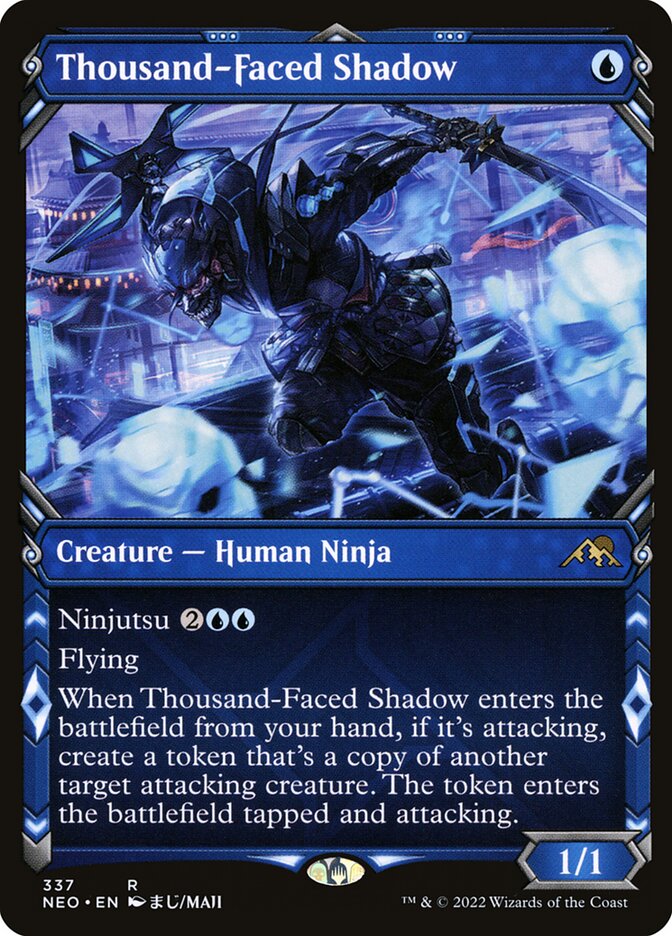 Thousand-Faced Shadow (337) - Kamigawa: Neon Dynasty (NEO)