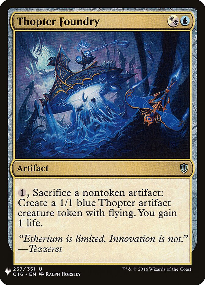 Thopter Foundry (C16-237) - The List (PLST)