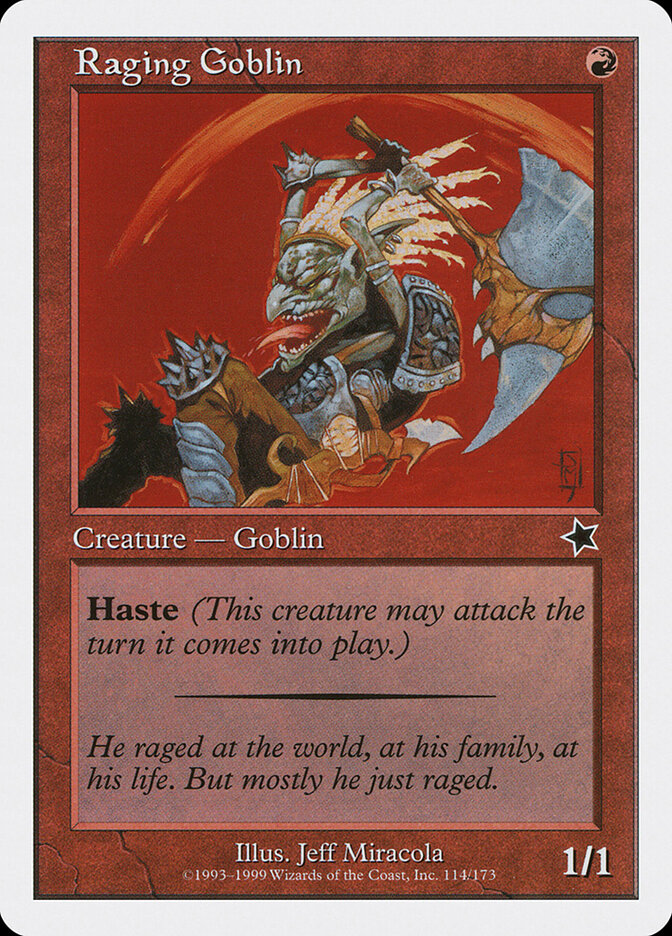 Raging Goblin (114) - Starter 1999 (S99)