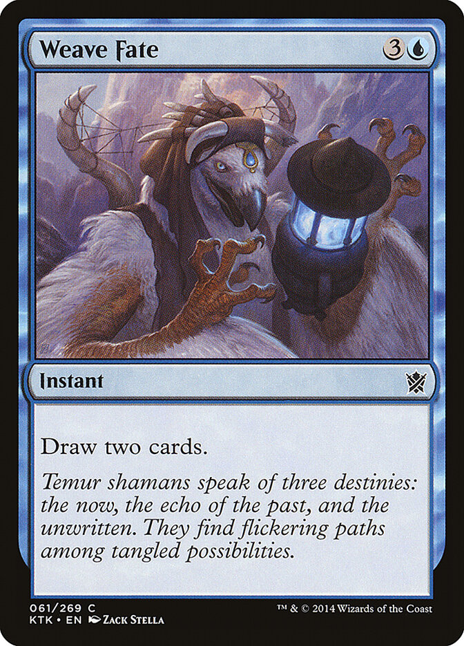 Weave Fate (61) - Khans of Tarkir (KTK)