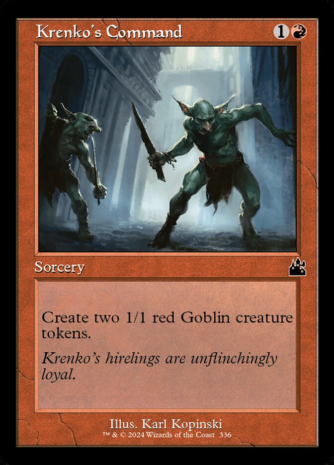 Krenko's Command (336) - Ravnica Remastered (RVR)