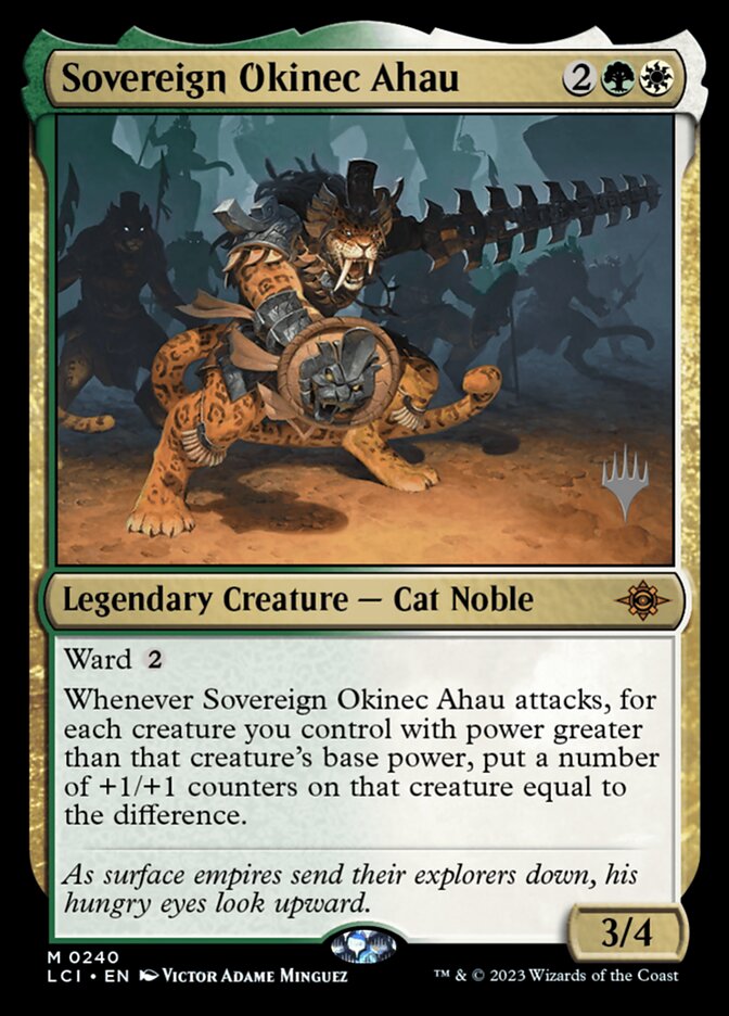 Sovereign Okinec Ahau (240p) - The Lost Caverns of Ixalan Promos (PLCI)
