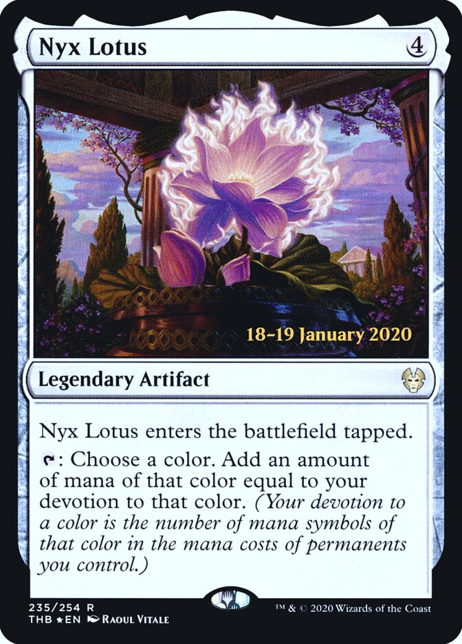 Nyx Lotus (235s) - Theros Beyond Death Promos (PTHB)