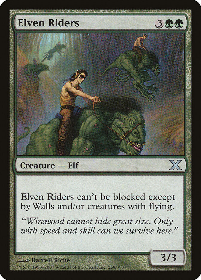 Elven Riders (259) - Tenth Edition (10E)