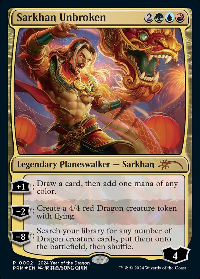 Sarkhan Unbroken (2) - Year of the Dragon 2024 (PL24)
