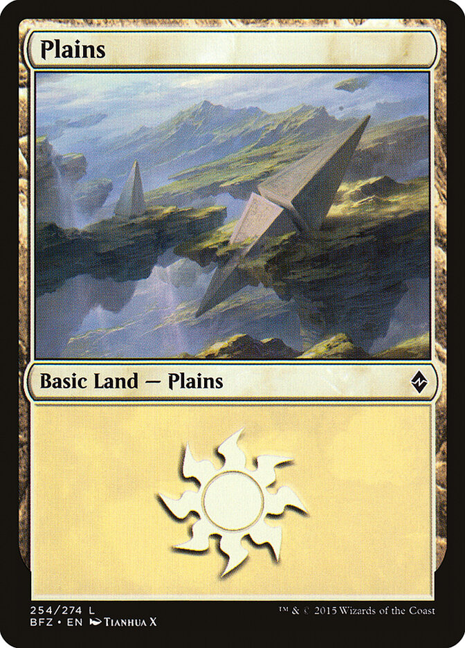 Plains (254a) - Battle for Zendikar (BFZ)