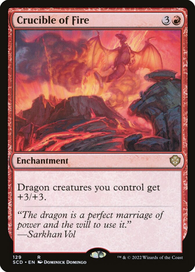 Crucible of Fire (129) - Starter Commander Decks (SCD)